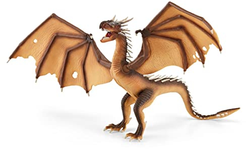 SCHLEICH Harry Potter - 9 Hungarian Horntail Dragon Figurine - Wizarding World Collectible Figures for Kids and Adults - Toys for Ages 6+ | 13989