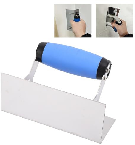 Paleta de Esquina Interior, Herramienta de Esquina para Paneles de Yeso Paleta de Esquina de Acero Inoxidable, Paleta de Esquina Interna de ángulo Recto de 90 Grados Cuchillo de