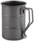 Plmvhpb 1 chope à bière de style industriel rétro, gobelet en acier inoxydable 304, tasse de camping en plein air détressée, vaisselle de voyage, 350 ml