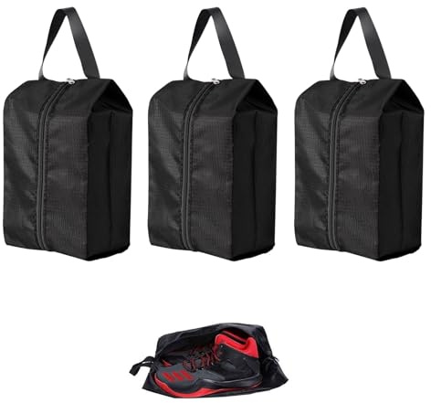 3 Pièces Sac Zip Chaussures Voyage, Imperméable Housses Chaussures Sac