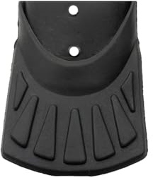Generisch Schmutz Fänger Schutzblech Hinterrad Spoiler Spritz Schutz 50mm breit schwarz matt