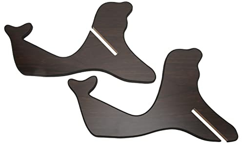 Jeffergarden Staffa Portatile in Legno per Ukulele Supporto per Chitarra Struttura Compatta Legno Composito Curve Eleganti Altezza Adeguata Montaggio Conveniente con Altezza da Terra Adeguata per la