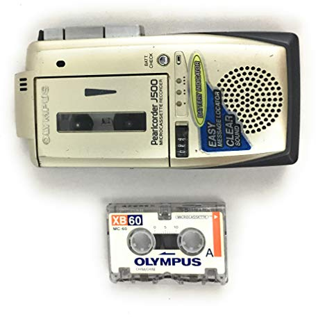 OM Digital Solutions J500 Microcassette Recorder