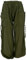 GURU SHOP Wandelbare Yogahose, Goa Hose - Olive, Herren, Size:S/M