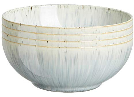 Denby Halo Speckle 4-Piece Cereal Bowl Set
