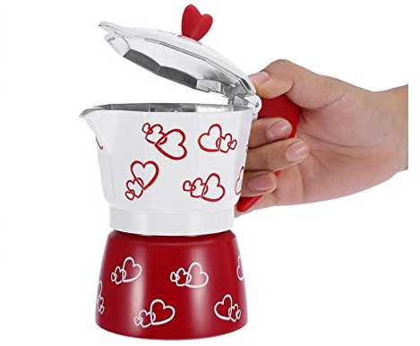 DYB Moke e caffettiere Moka Pot Home Stovetop Moka Maker Caffettiera Caffettiera Ufficio Make Coffee Appliance (Size : 450ml)