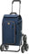Andersen Einkaufstrolley - klappbar - 61 Liter - Treppensteiger - mit Kühlfach - belastbar 60 kg - Stahlgestell - Trolley - Rad Ø 3 x 13 cm - Royal Shopper Steel Folke blau