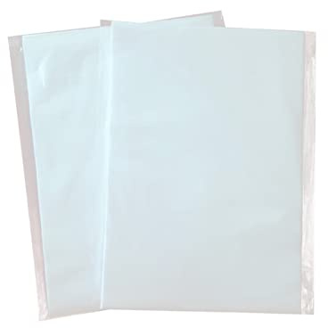 Alicer Lot de 200 Feuilles de Papier de Soie Blanc A4 21 x 30 cm, Feuilles de Papier de Soie Papier de Bricolage pour créer des Pompons, des Fleurs en Papier, des décorations de Table(Size:200pcs)