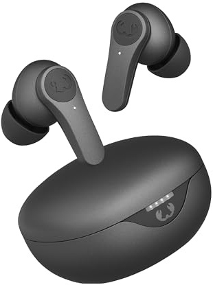 Fresh 'n Rebel Twins Rise, Ëcouteurs Bluetooth Intra-Auriculaires sans Fil avec Réduction de Bruit Active Hybride, Mode Ambiant, Résiste aux éclaboussures (IPX4), 30h D'Autonomie (Storm Grey)