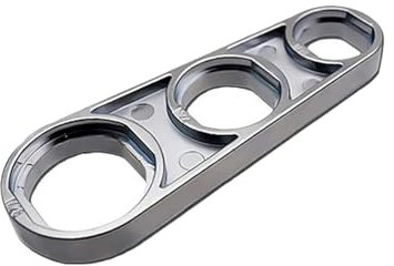 6-en-1 Clé à Aérateur Robinet (M16/M18/M20/M22/M24/M28) Zinc Alloy - Outil Professionnel pour Remplacement/Nettoyage de Mousseur Robinet Cuisine Aérateur Buse Mélangeuse Perlator