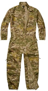 Brandit Flight Suit, olika färgvarianter, storlekar S till 5XL, Taktisk kamouflage, XXL