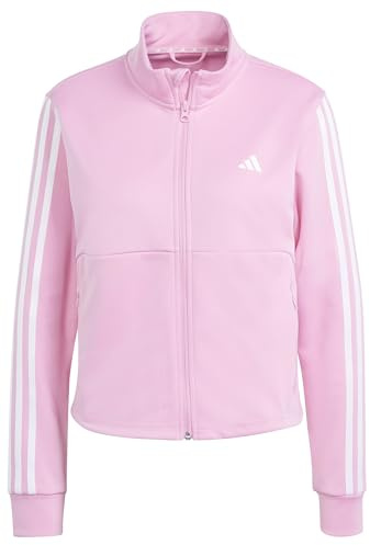 Adidas Femme AEROREADY Train Essentials 3-Stripes Track Jacket, Bliss Pink, L