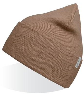 Artexia Bonnet Homme et Bonnet Femme Haute Qualité et Écologique Bonnets Homme avec Boîte Écologique Idéale pour Les Cadeaux Beanie Femme est Unisexe (Kaki)