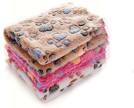 Coperta Plaid Per Animali Domestici In Pile Coperta Invernale Morbida Per Cani Gatti 90X60CM