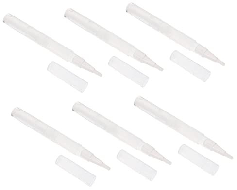 Baluue 6pezzi Penne Per Olio Per Cuticole Vuote Tubetti Per Lucidalabbra in Pp Contenitori Portatili Per Smalti Per Labbra e Lucidalabbra