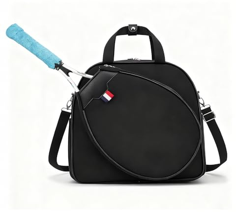 TentHome Sac de Padel pour Homme Femme avec Compartiment à Chaussures, Sac Tennis Imperméable