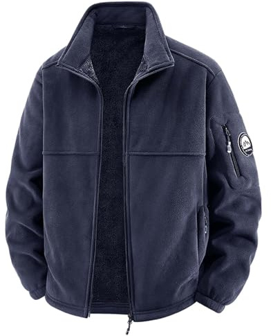 Polaire Homme Veste Jacket Pull Hiver Chaud Chaude Legere Travail De Noir Zippé avec Capuche Grand Froid Doudoune sans Sweat Gilet Jaketa Tres Zippée Polaires Randonnée Thermique d'hiver Zippee Ski