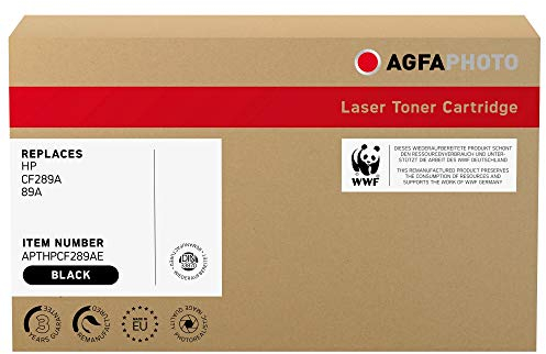 AgfaPhoto Laser Toner ersetzt HP CF289A; 89A, 5000 Seiten, schwarz (für die Verwendung in HP LJ M507A)
