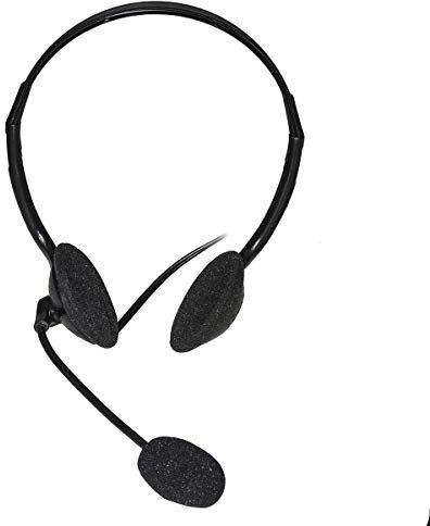 Link Lkhs01 Casque USB, Noir