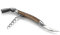 Forge de Laguiole Sommeliermesser - dreiteilig - Nussbaum - Finish matt