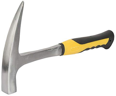 Geologist Rock Pick, Double Head Flat Mouth Geological Survey Brick Duckbill Hammer(S)