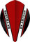 Ruthless V100 Pro Dart-Flights | 100 Mikron Birne | Rot 1 Pack