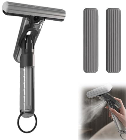 Mini trapeador en aerosol for limpieza de encimeras, mini trapeador autoexprimible con aerosol, trapeador de esponja Quickie, trapeador en aerosol con agua, mini trapeador autoexprimible portátil for