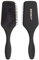 Denman (Black) Mini Paddle Cushion Hair Brush for Blow Drying, Detangling & On the Go Travel - Comfortable Styling, Straightening & Smoothing - For Women and Men, D84