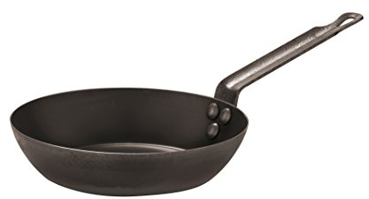 Paderno 11716-28 Padella Lionese con Manico, Padelle Ferro, Padella compatibile con Induzione, Antiaderente, Diametro, 28 cm