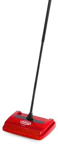 Ewbank 525 Speedsweep Spazzatrice Manuale per tappeti, Nylon, Rosso, 1-(Pack)