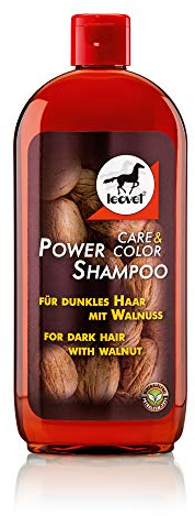 Leovet POWER SHAMPOO mit Walnuss für dunkle Pferde 500 ml