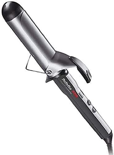Babyliss Pro BAB2275TTE Lockeneisen Computer Iron Titanium-Tourmalin, 38 mm Schwarz, Grau