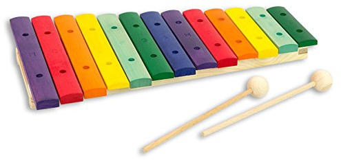 Goldon - Buntes Xylophon - Kinder-Xylofon Musik Musikunterricht Schule Instrument