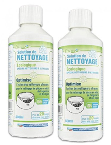 Electris Lot 2 Solutions liquides pour nettoyeurs ultrasons