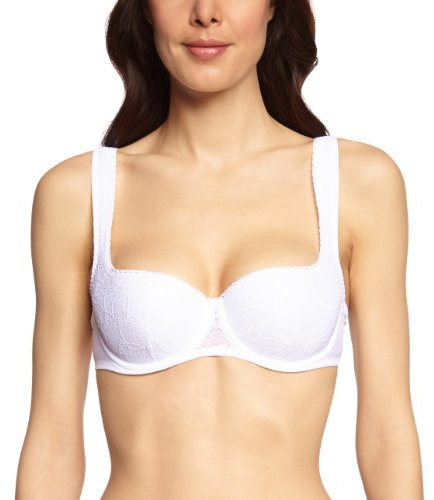 Susa Damen (Push-up) 7592 BH, Weiß, 95A EU
