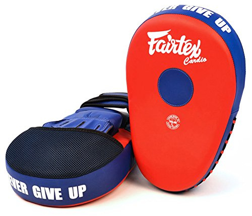 Fairtex fmv13 Fairtex Optimierung Handpratzen Punch Muay Thai MMA Pads Equipment Thai Boxing Pad, rot