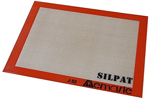 Matfer - Acier allié Toile patissière de cuisson 40x30, Rouge