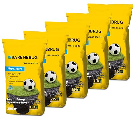Rasensamen Barenbrug RPR Play & Sport 25 kg - Great in Grass - Grassamen Sportrasen Spielrasen
