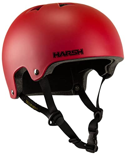 Harsh Pro EPS Helmet for Children and Adults - Globally Certified Lightweight Helmets for Scootering, Skating, Cycling, BMX, Skateboarding (Medium (55-58cm))