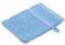 Gözze - Set de 4 manoplas de baño, Suave y Absorbente, Algodón, 16 x 21 cm - Azul paloma