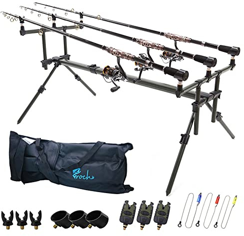 Croch Aluminium Carp Fishing Specialist Goal Post Style Rod Pod Fishing