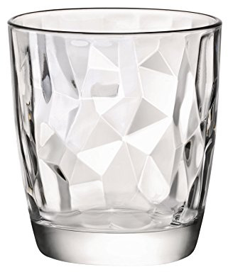 Bormioli Rocco 30,5 cl diamantvattenglas, set med 6 transparenta