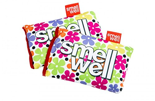 SmellWell Unisex - SmellWell Original Schuherfrischer Flower Power, Farblich sortiert