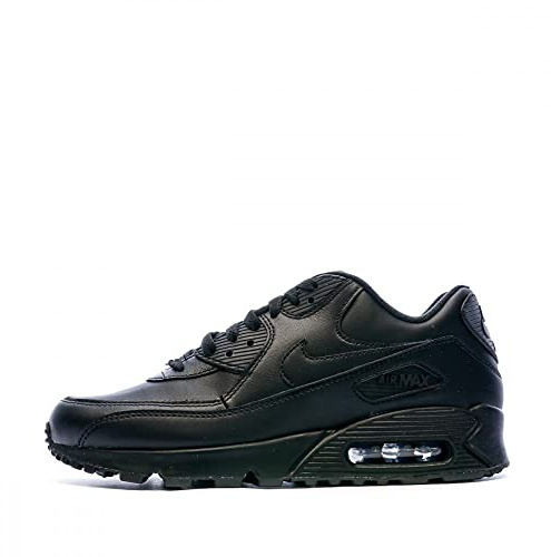 Nike Herren Air Max 90 Leather Gymnastikschuhe - Schwarz (black/black) , 47 EU
