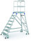 ZARGES Podesttreppe, einseitig 8 Stufen Z600