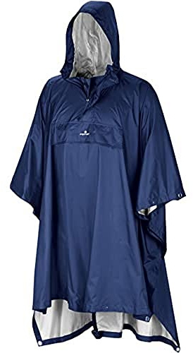 Ferrino Todomodo, Mantella Impermeabile Unisex, Blu, S-M