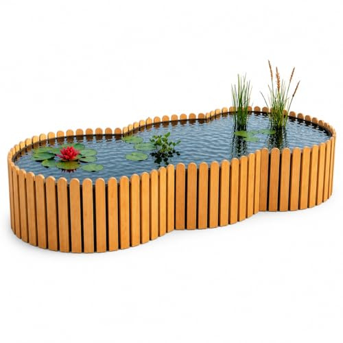 Beckmann Ing. G KG Hochteich, Natur, 220 x 100 x 44 cm, 860 L, HBL6TE