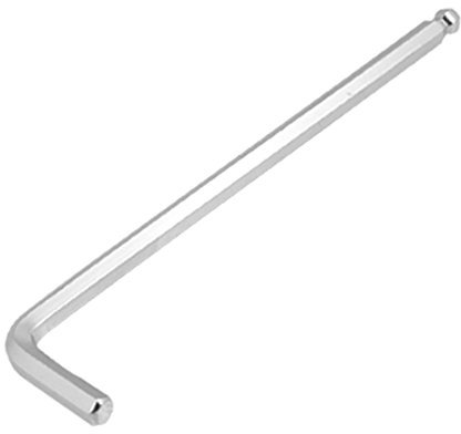 Sourcingmap Hex Key Wrench, 5mm Metric L Shape Ball End Repair Tool (5 Length)