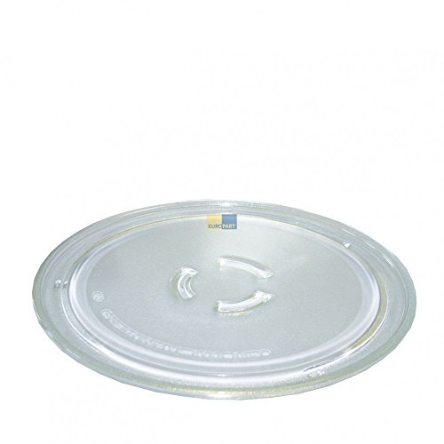 Europart Glasdrehteller, Mikrowellendrehteller, Drehteller Ø25 cm wie Bauknecht Whirlpool 481246678412