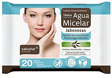 Toallitas Desmaquillantes Salustar Agua Micelar (20 uds)